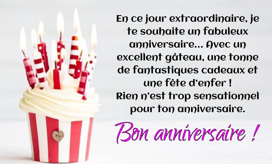 exemple de lettre joyeux anniversaire