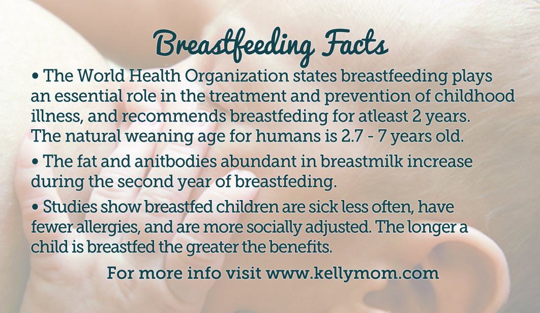 Natural Mama NZ Replies to if they're old enough to ASK to nurse