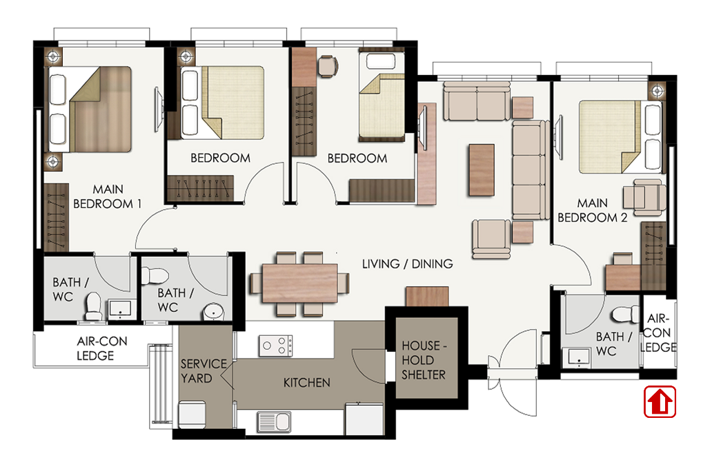 Real Property Advisory Singapore New 3Gen HDB Flat