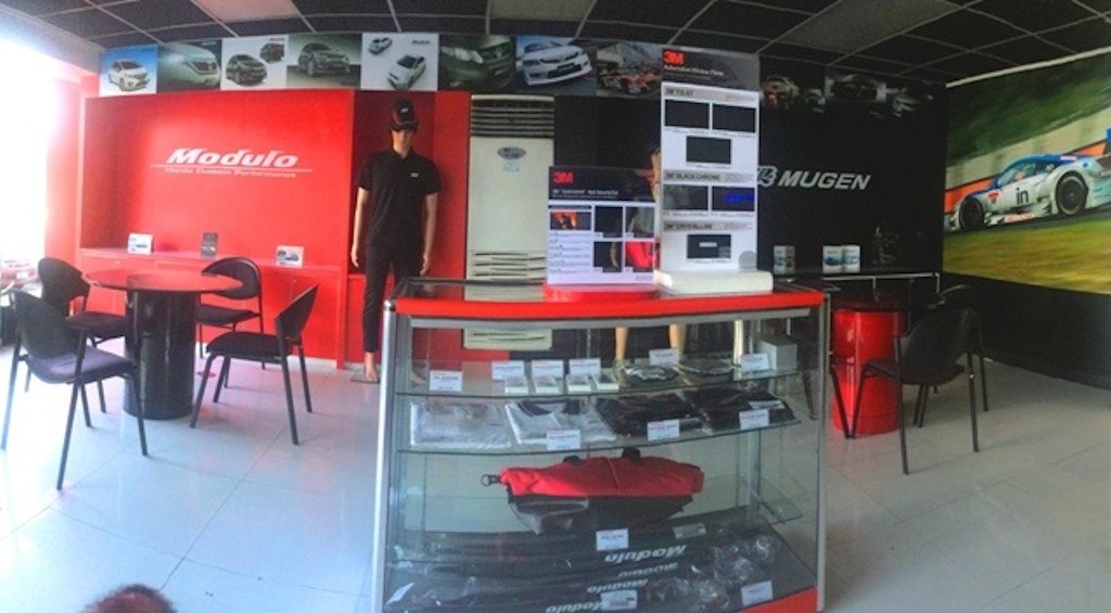 Modulo, MUGEN Corner at Now All Honda Cars Makati Dealerships