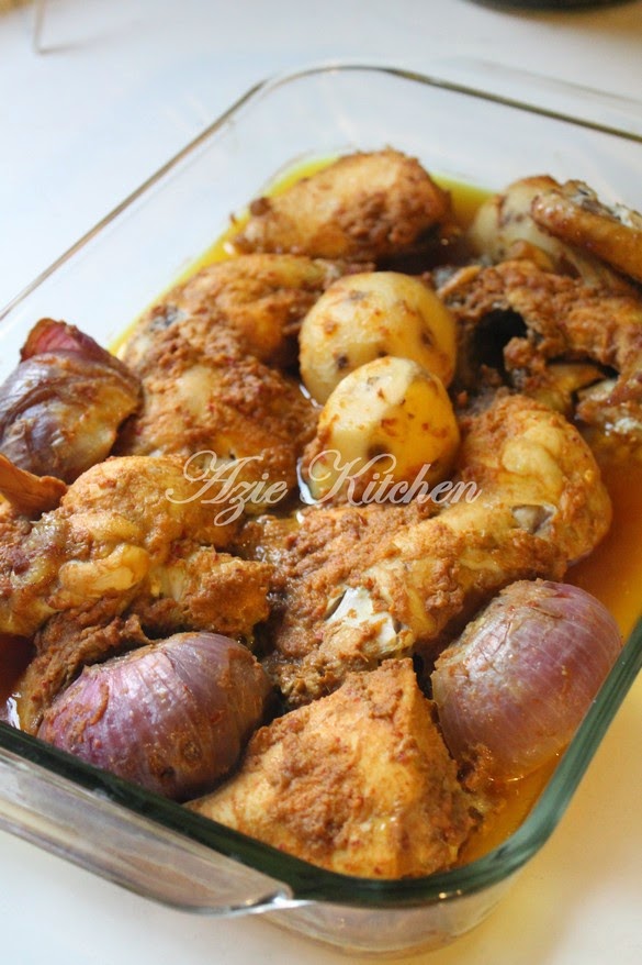 Ayam Panggang Berempah - Azie Kitchen