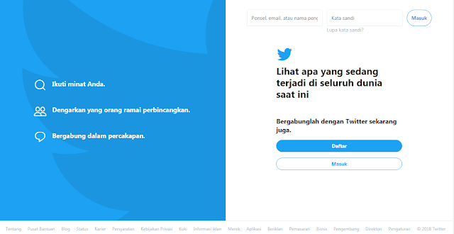 Cara Mudah Menambahkan Widget Timeline Twitter di Blog