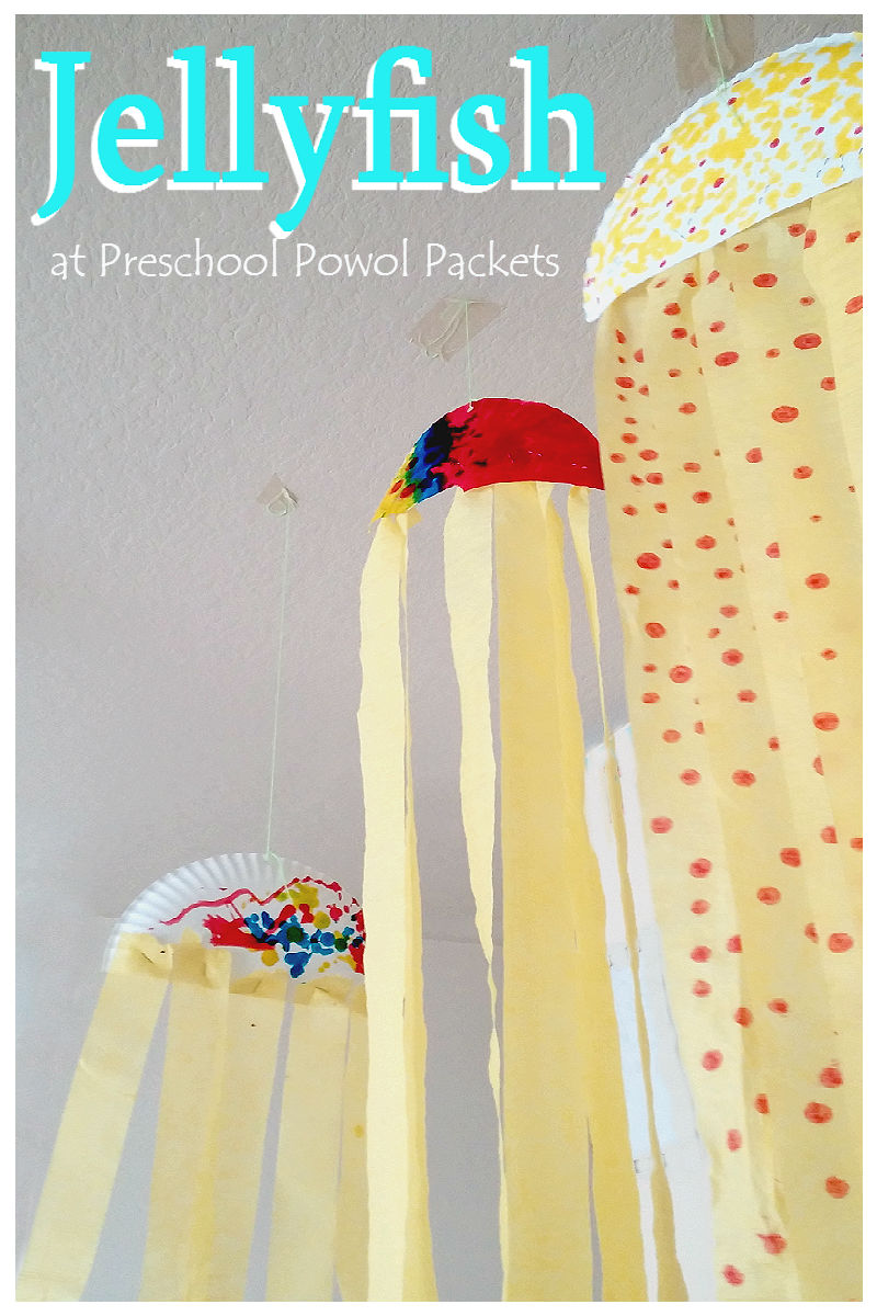 Jellyfish Preschool Craft Preschool Powol Packets