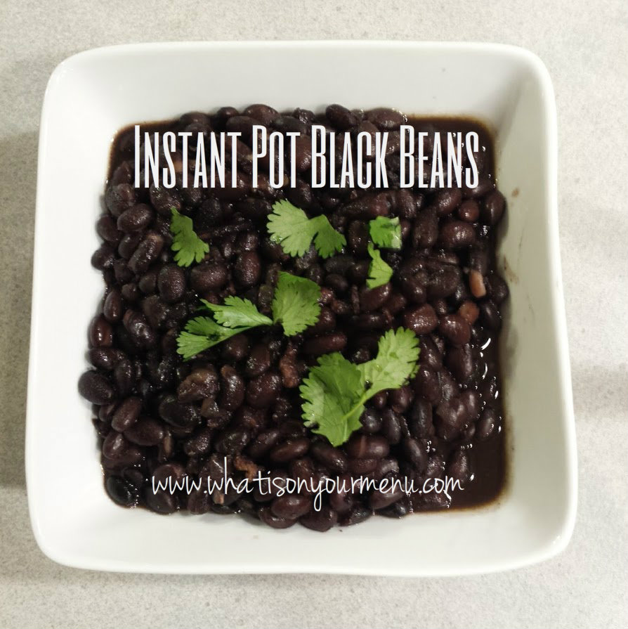 Instant Pot Black Beans