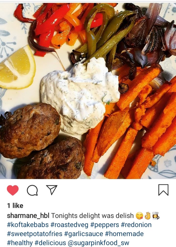 Lamb Kofta Kebabs Recipe Slimming Fakeaway Recipe Sugar Pink Food Healthy & Slimming