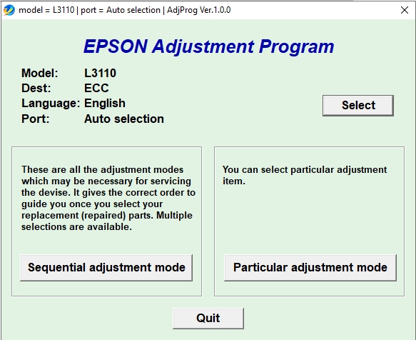 Epson Resetter Adjustment Program Software Epson Resetter Adjustment Program Software