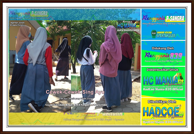 Gambar Soloan Spektakuler - Gambar Siswa-Siswi SMA Negeri 1 Ngrambe Versi Cah Ayu Khas Spesial A Kel 1 - 13 RG