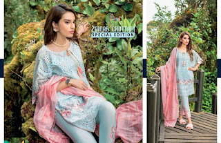 Shree Fab Zainab Chotani Special Edition Chikankari Pakistani Suits Collection