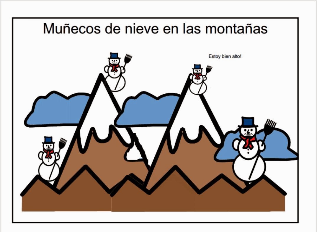 Chapel Hill Snippets Snowmen Everywhere Spanish Version Free Printable