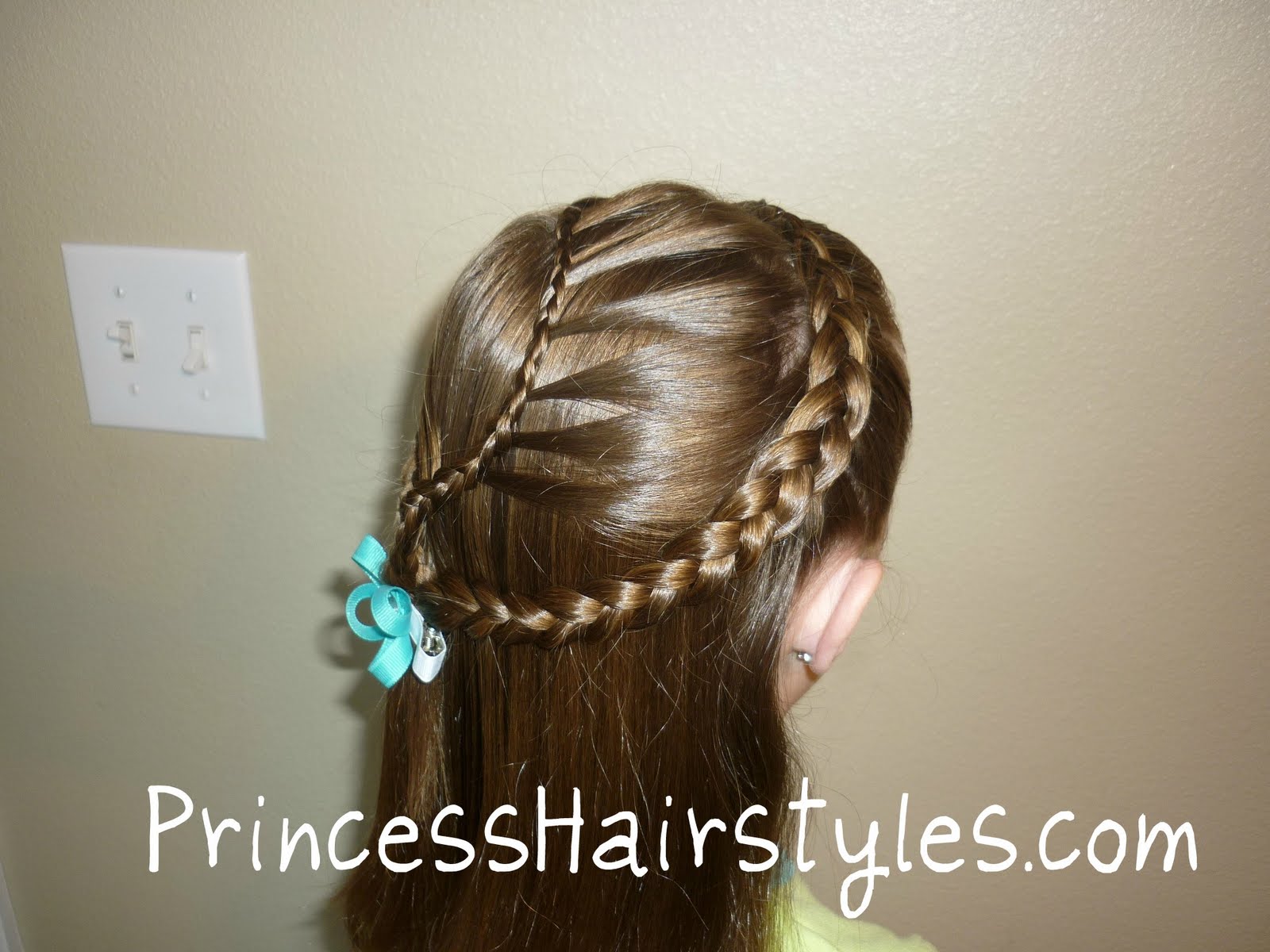 Cage Braids Curvy French Braided Cascading Veil Hairstyles For