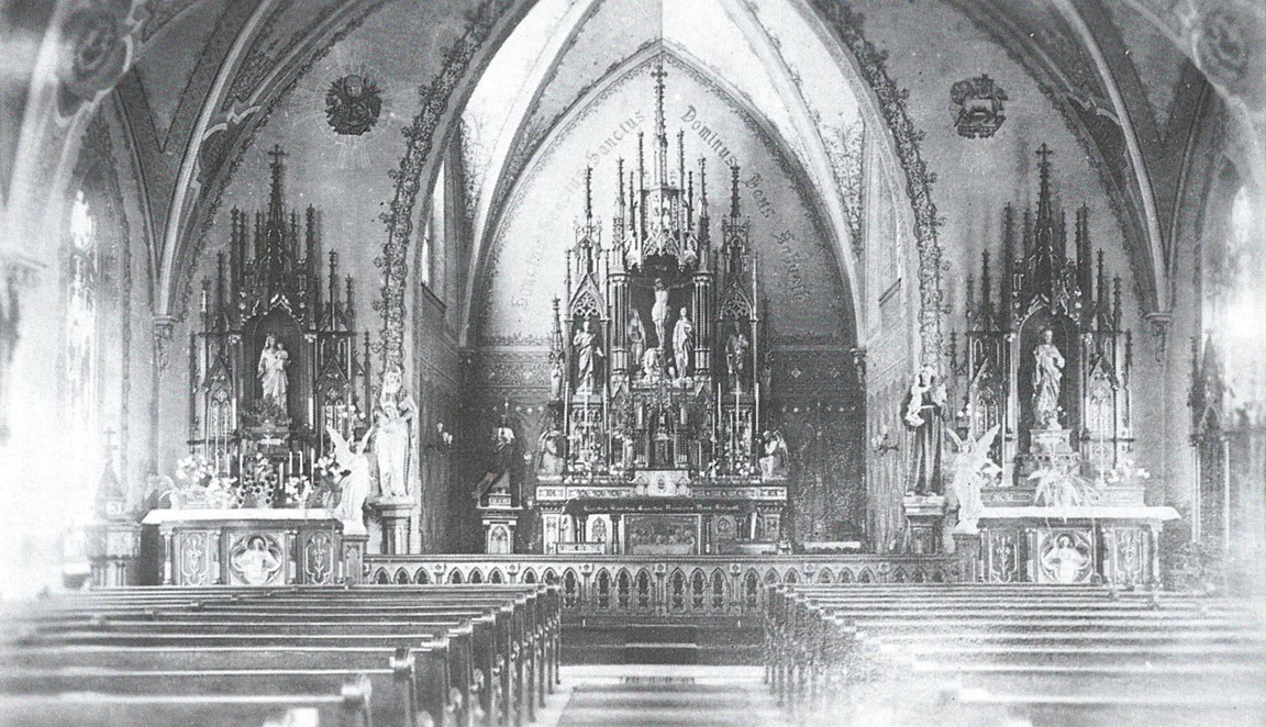 Before and After St. Mary's in Fennimore, Wisconsin Liturgical Arts