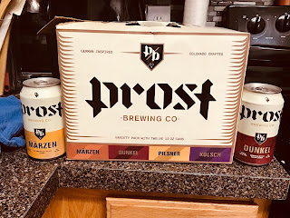 Prost variety pack.  I got thirsty and drank the rest of the beer