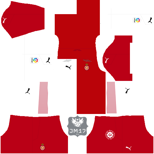 Fts Y Dls Kits Girona F.c 2020 - 2021