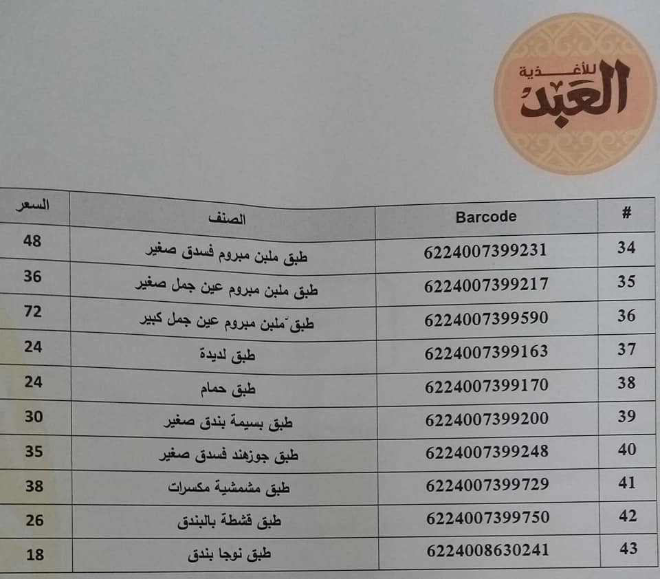 اسعار علب حلاوة المولد 2019 من السلطان هايبر ماركت