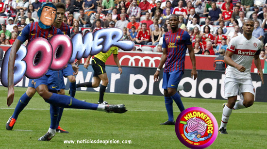 Humor: Thiago Alcántara en el partido FC Barcelona vs Internacional de Porto Alegre (Photoshop) Humor: Thiago Alcántara en el partido FC Barcelona vs Internacional de Porto Alegre (Photoshop)