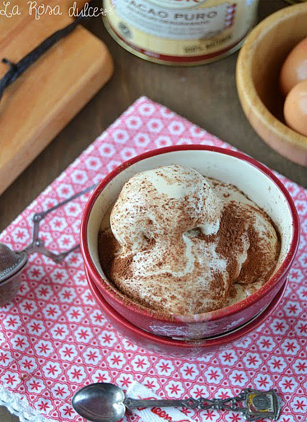 Helado de tiramisú #sinlactosa