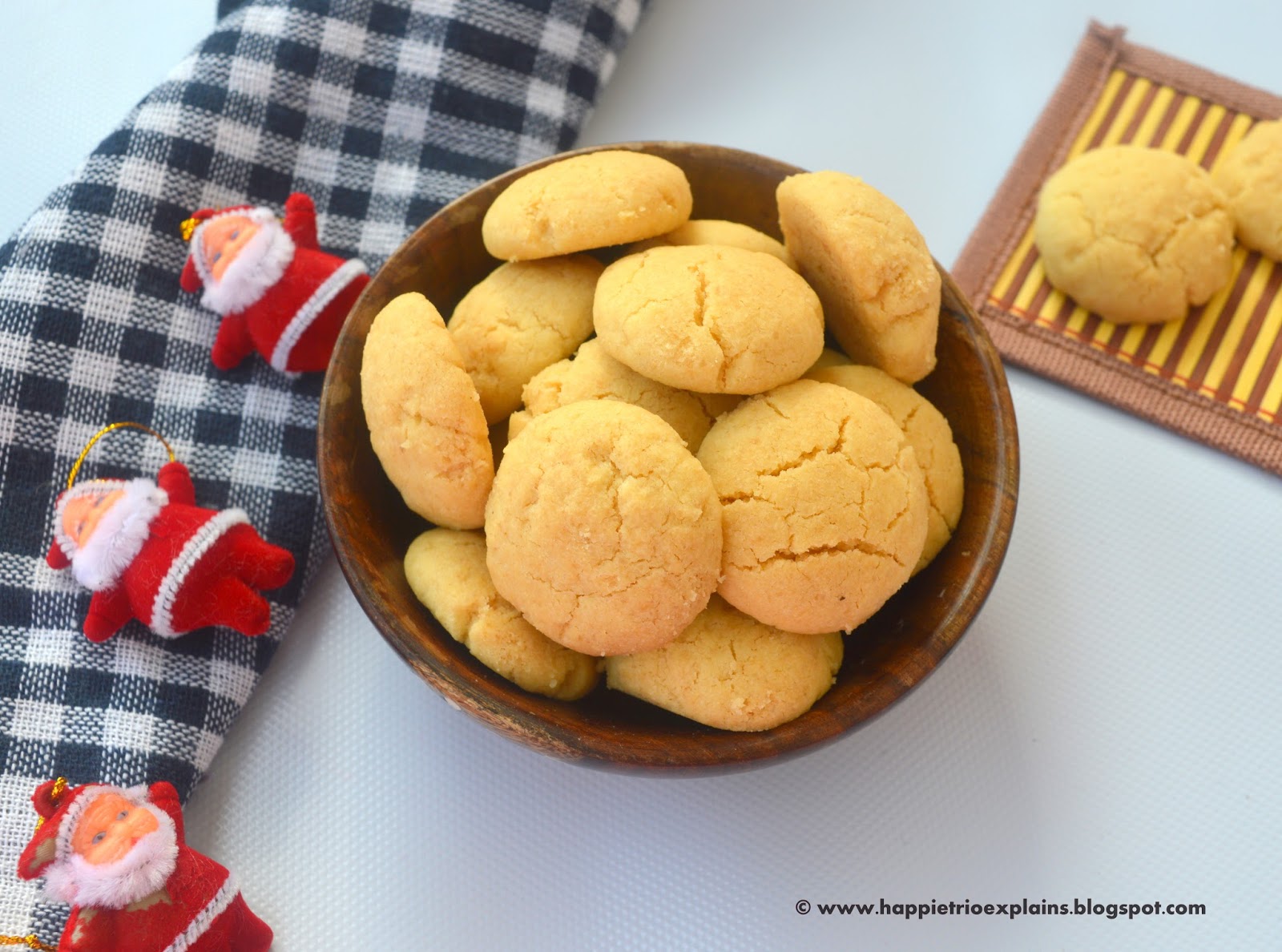 Ghee Biscuits Nei biscuits Eggless Ghee Cookies Cook with Sharmila