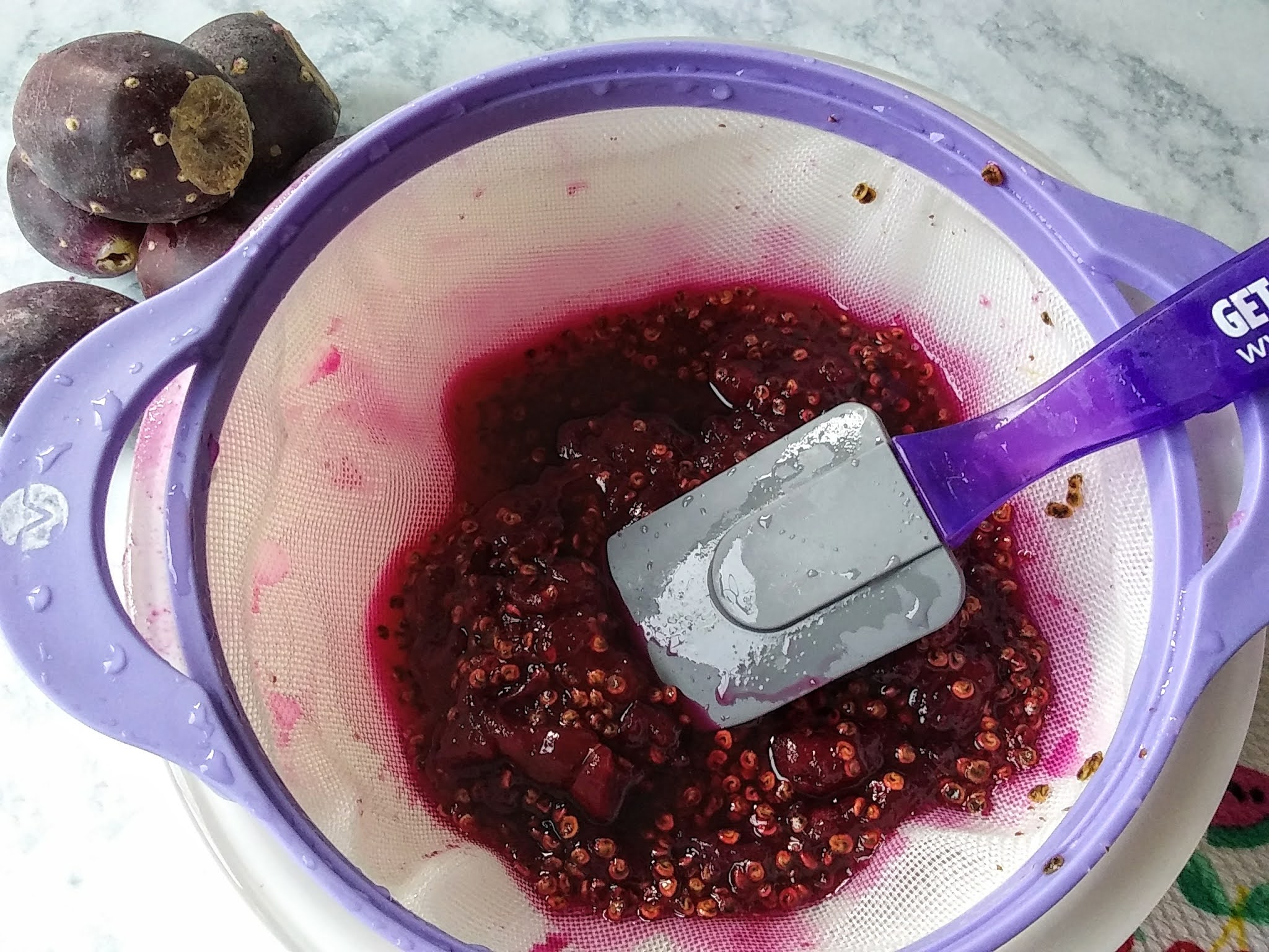 Homemade Prickly Pear Syrup