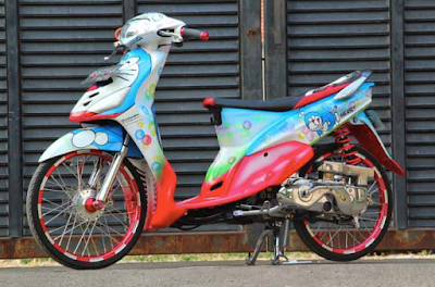 Modifikasi Mio Motor Style Jari-jari