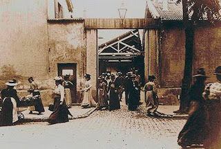 “La salida de la fábrica de fotografía Lumiere en Lyon”