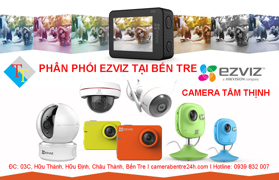 phân phối camera ezviz tại bến tre