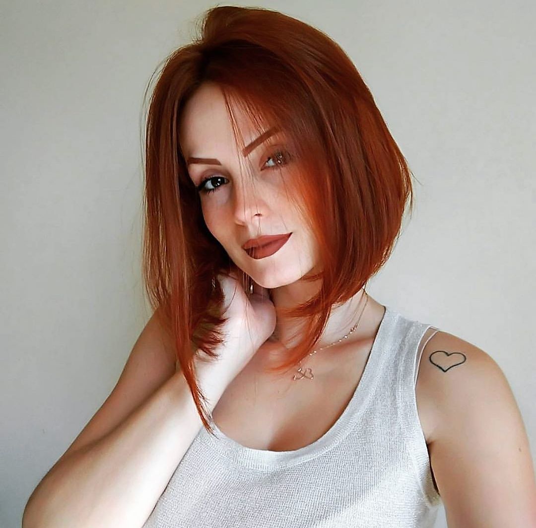 +10 Couleurs des cheveux à la mode Orange. Inspirez vous! Coupes de Cheveux Originales