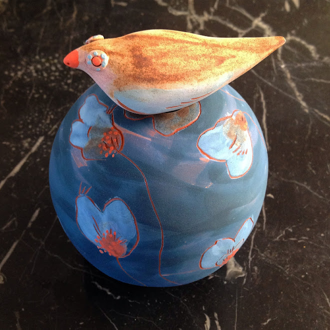 " Petit vase à Oiseau "