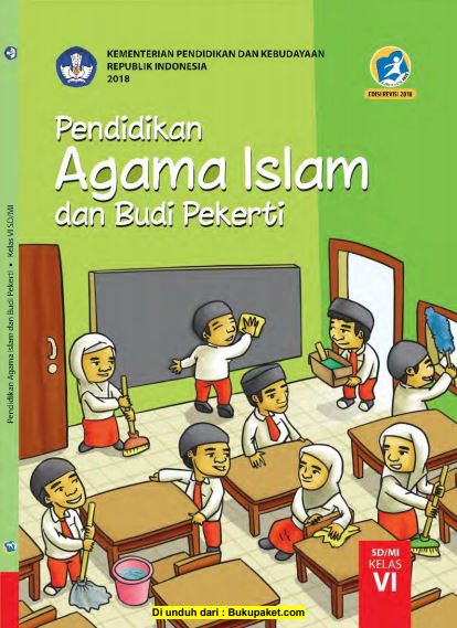 Buku Siswa Mata Pelajaran PAI Kelas 6 Revisi 2017  Santri Kampung