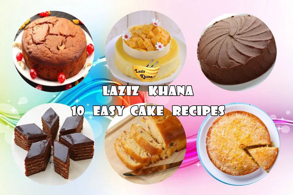 10 Cake Recipes in Hindi टॉप 10 केक रेसिपीज इन हिंदी