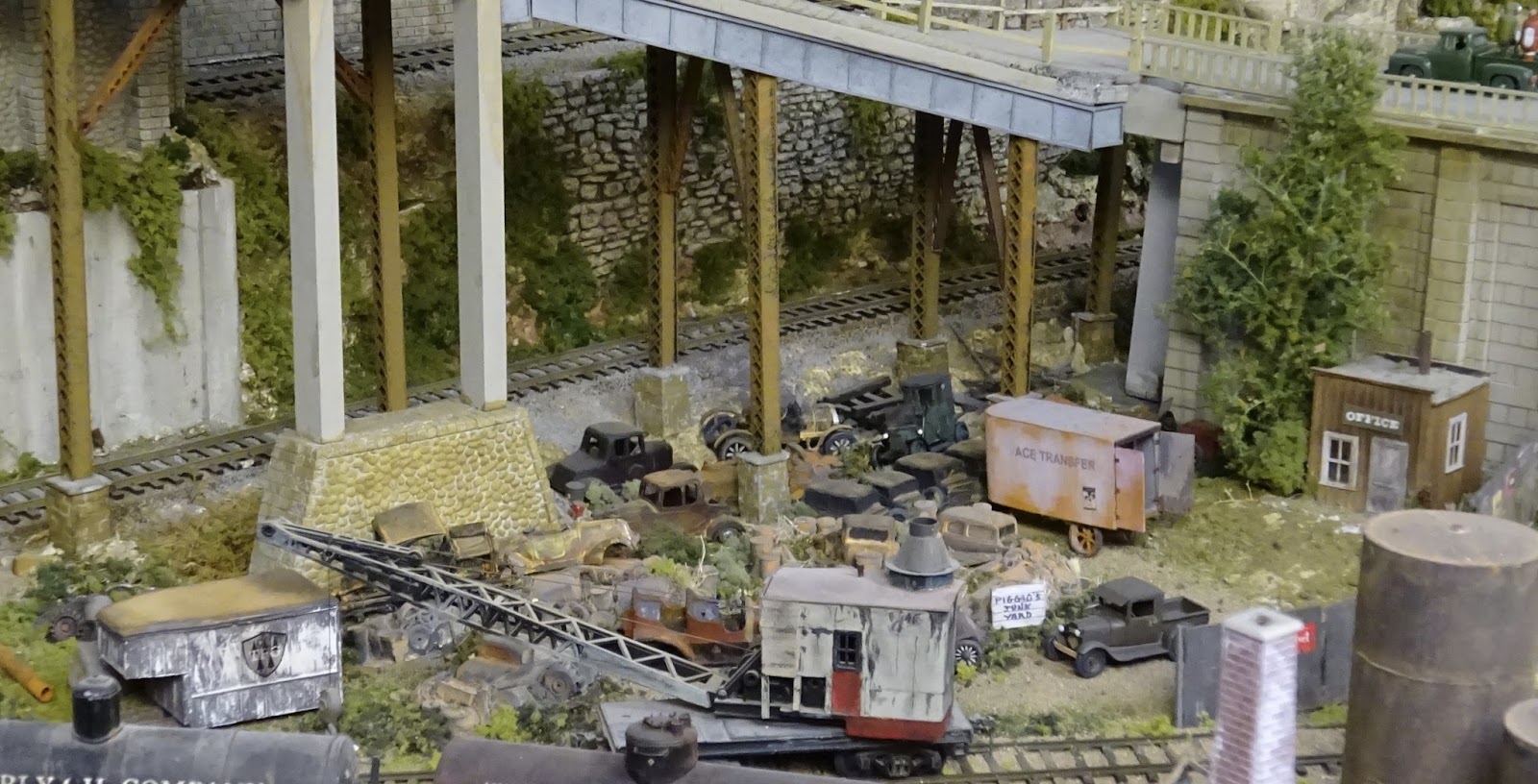 Model Railroad Minutiae Model scrap yard planning