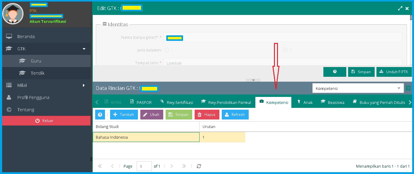 Cara Entry Riwayat Pendidikan Dan Riwayat Karir Gtk Di Dapodik