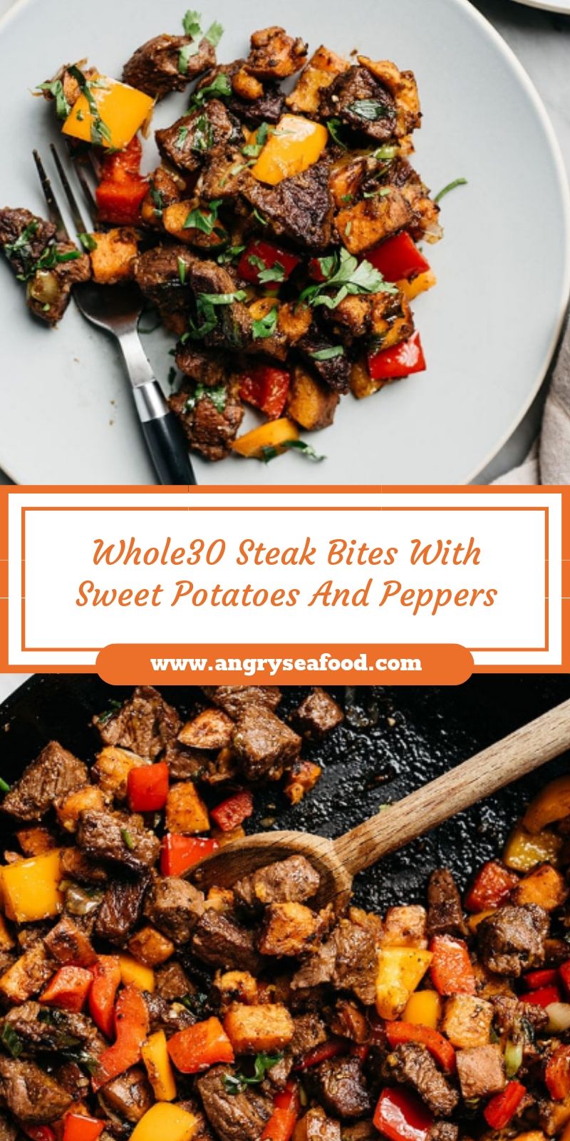 Whole30 Steak Bites wWth Sweet Potatoes And Peppers Whole30 Steak Bites wWth Sweet Potatoes And Peppers