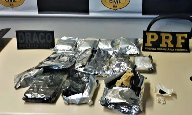 Homem é preso com 'supermaconha' avaliada em R$ 400 mil