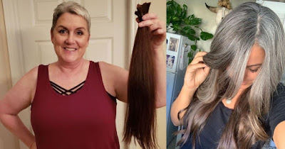 Κάποιες  γυναίκες σταμάτησαν να βάφουν τα μαλλιά τους και με το φυσικό τους γκρίζο δείχνουν πιο λαμπερές από ποτέ