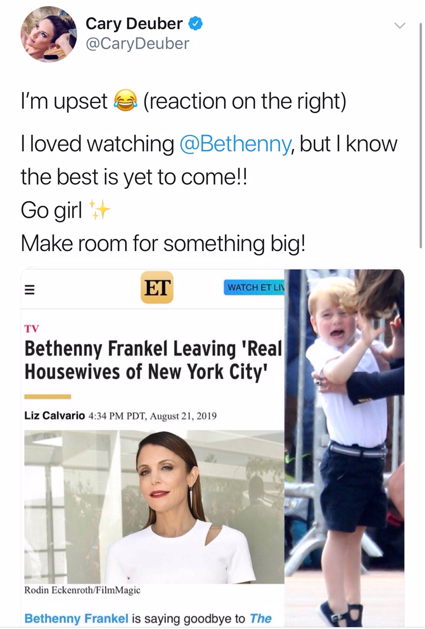 Bravolebrities And Real Housewives Stars React To Bethenny Frankel’s ...