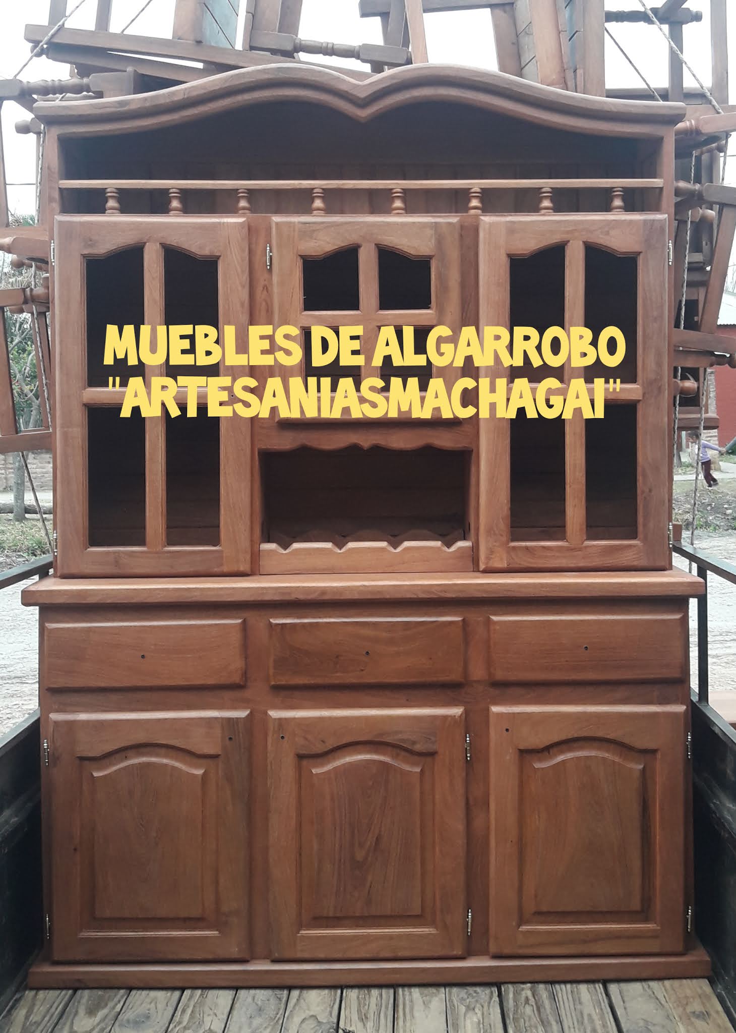 Fábrica de Muebles y Artesanías en Algarrobo "Machagai" JUEGO DE COCINA