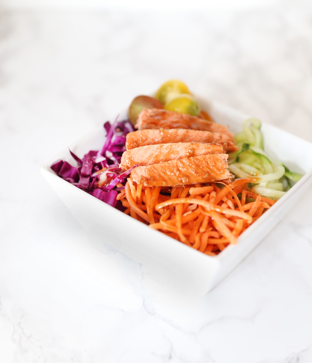 The Better Martha The Better Salmon Veggie Bowl With Rice