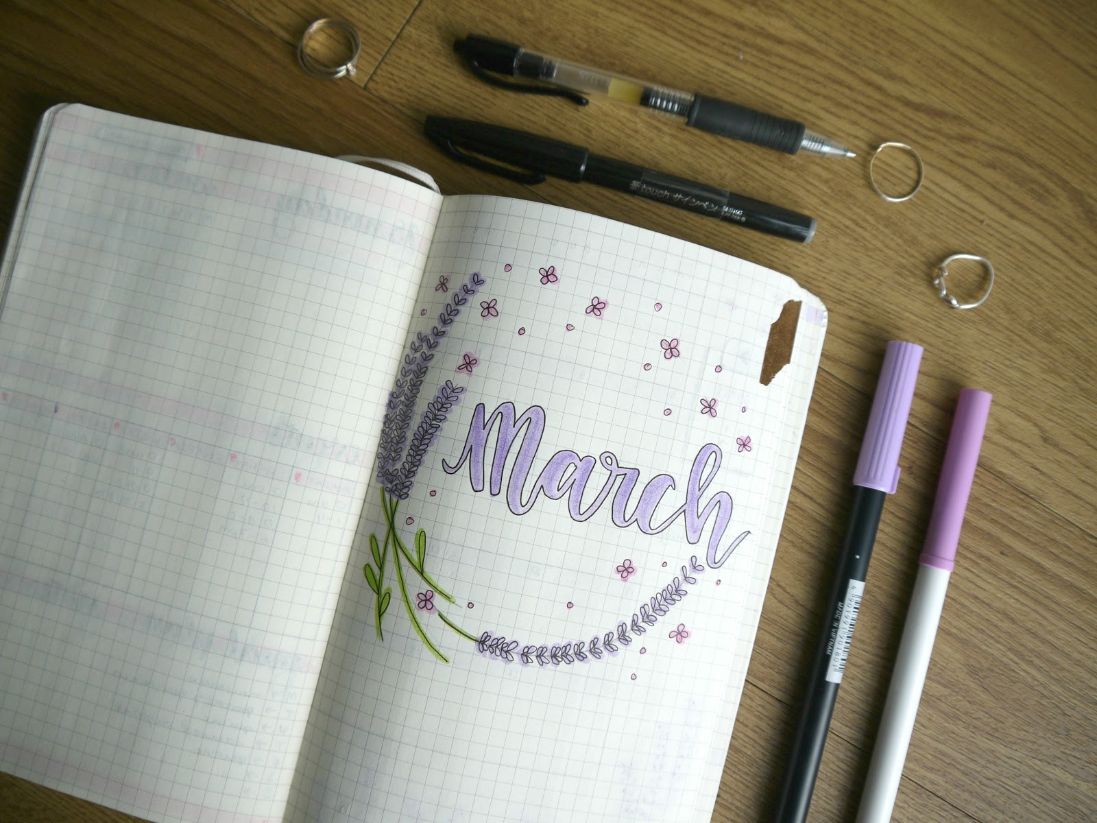 Tuto Monthly Log Circulaire With Images Bullet Journal Diy