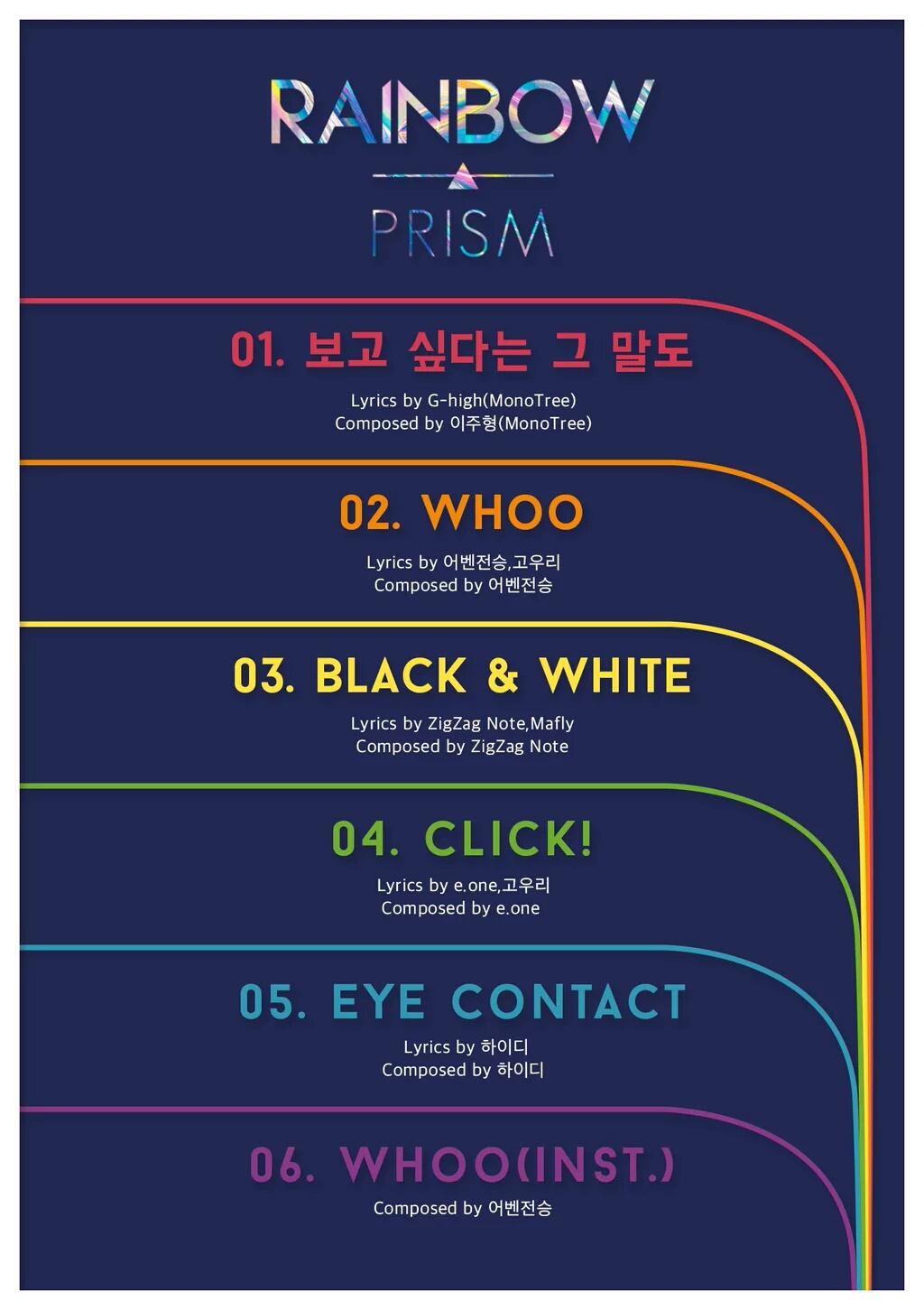 [Teaser] 레인보우 미니 4집 Prism 프리뷰 | 인스티즈