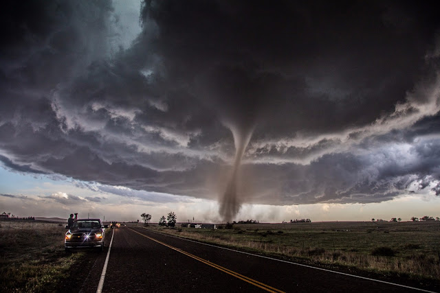 Tornado near Wray in Colorado