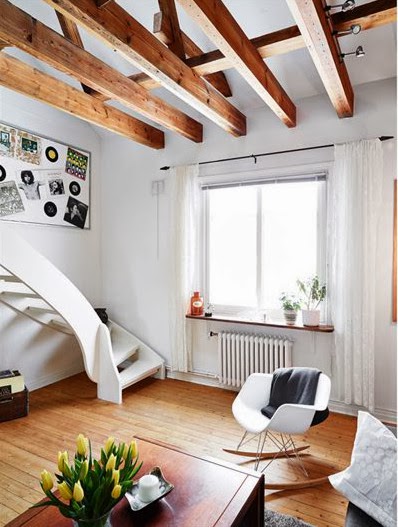 Un bonito dúplex de 62m² en Goteborg