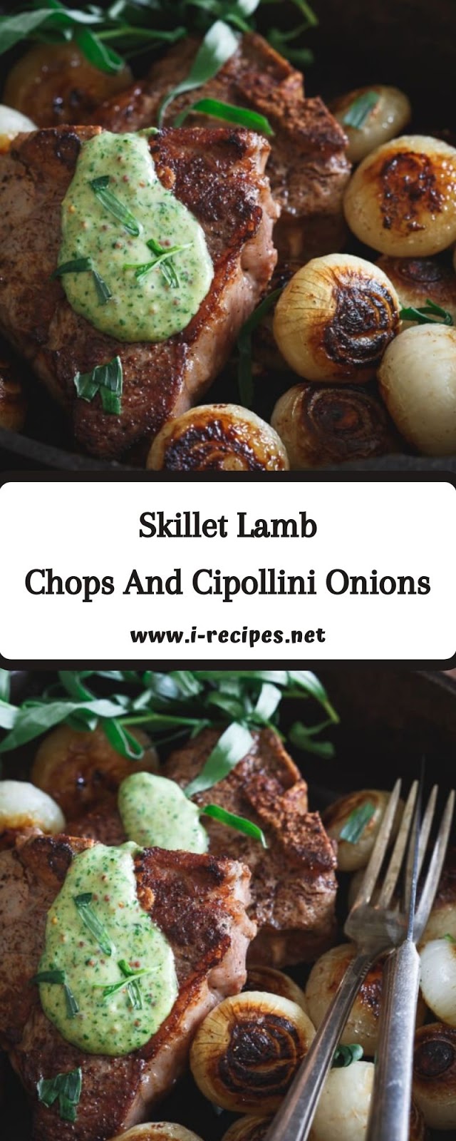 Skillet Lamb Chops And Cipollini Onions