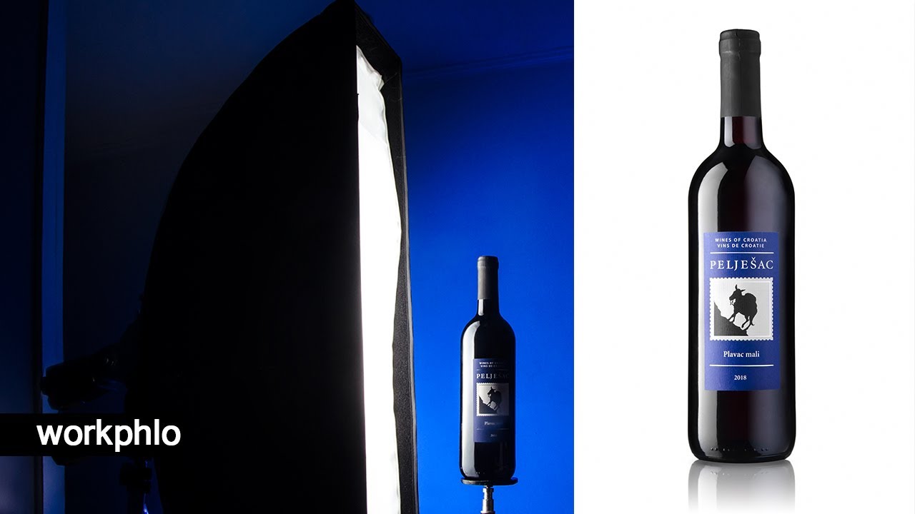 Wine Bottle Photography Tutorial How the Table Affects the Lighting