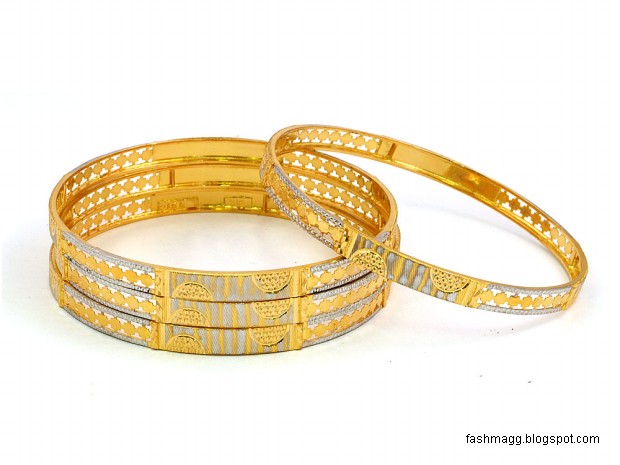 Gold Bridal-Wedding Bangles Design New and Latest Collection Pictures ...