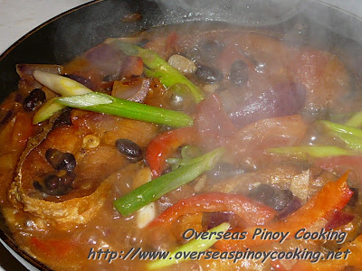 Bangus with Tausi - Cooking Procedure Bangus with Tausi - Cooking Procedure