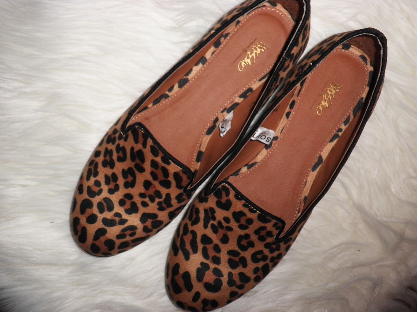 qupid leopard loafers
