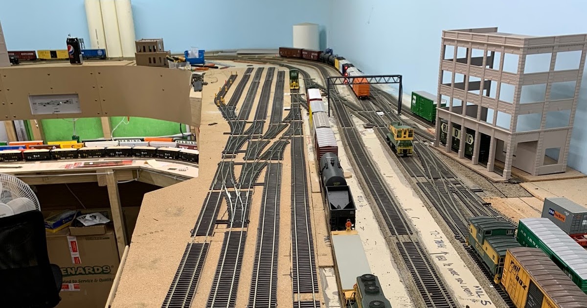 JLandT Railroad Finishing Off the Shippensburg Classification Yard...