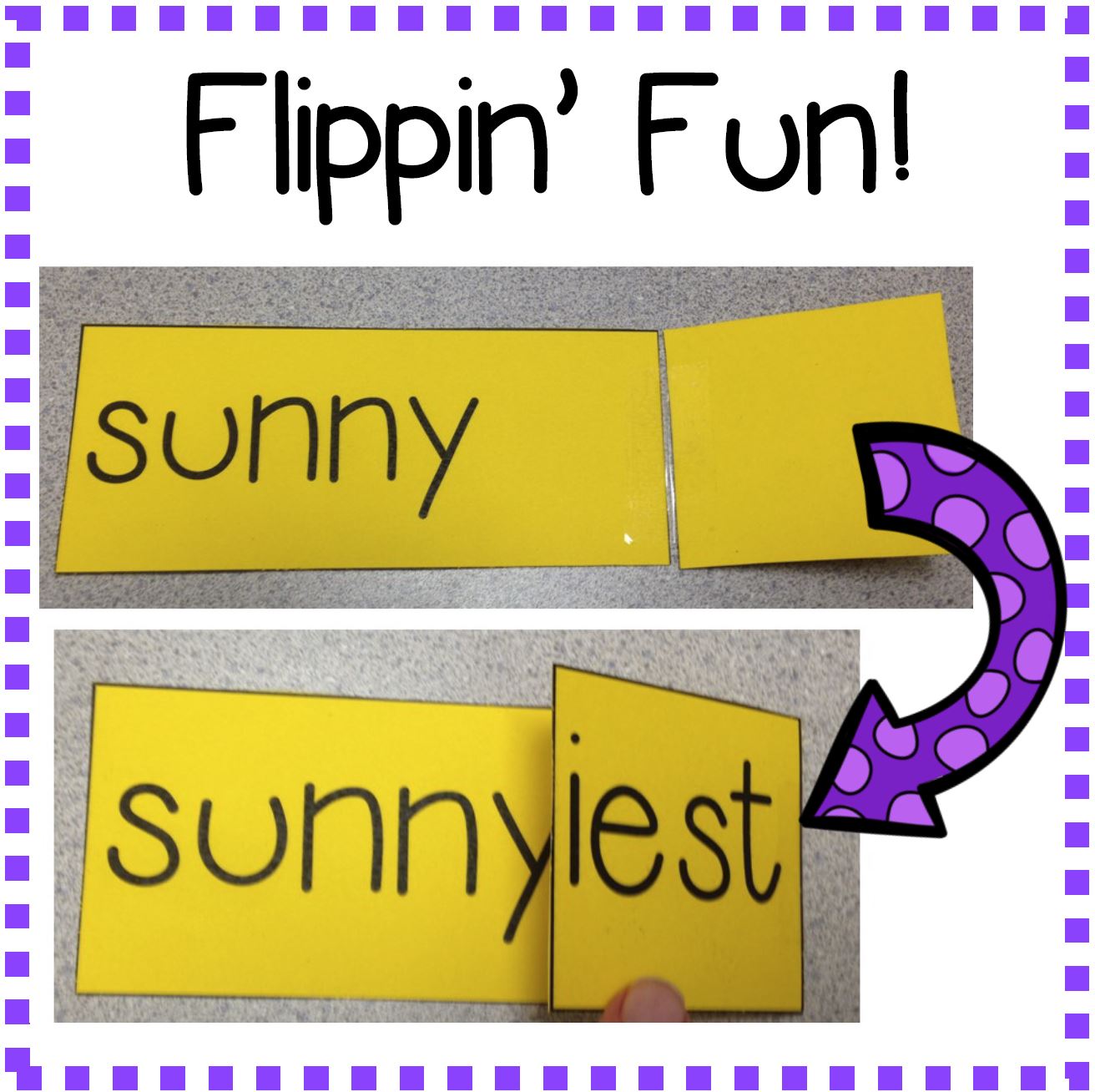 Rockin' Teacher Materials Making New Words with Flippers