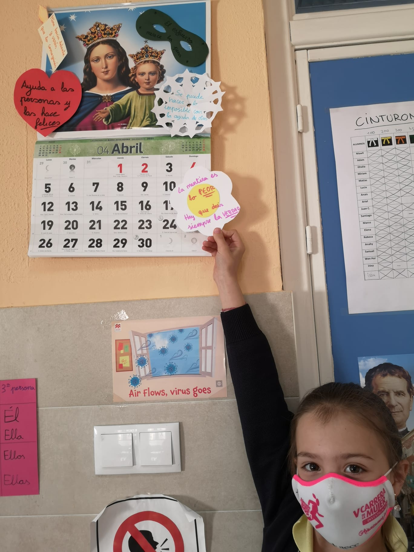 EL PASILLO DE PRIMARIA El VALOR DELA VERDAD