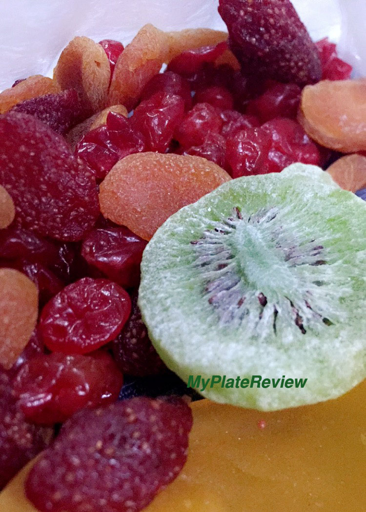 My Plate Review Sugar Coated Dried Fruits Try this!